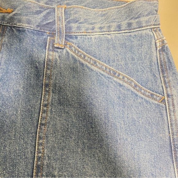 EUC Favorite Daughter The Mischa Super High Rise Utility Jeans in Paris -Size 34 - Picture 11 of 15